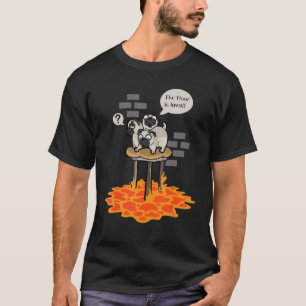 Werde Niemals Erwachsen Shirt Boden Ist Lava TShir
