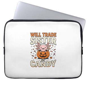 Werde Schwester für Candy Axolotl Halloween Desi t Laptopschutzhülle