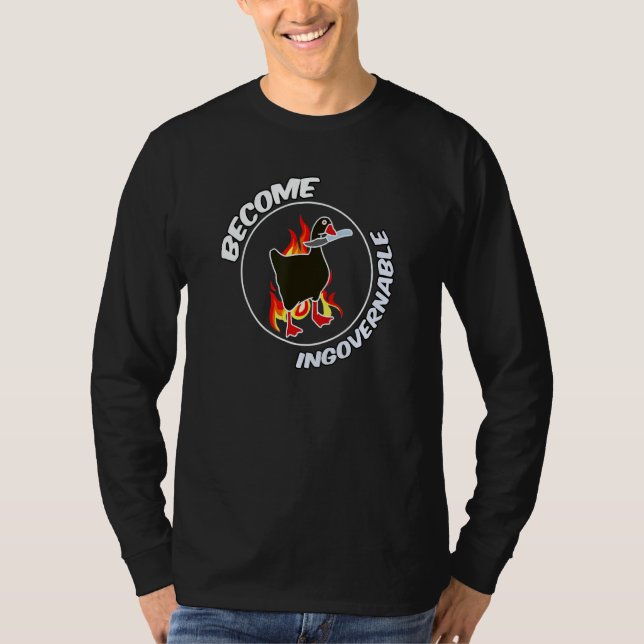 Werde Ungovernmental Trending Meme T-Shirt (Vorderseite)