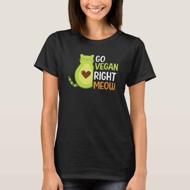Werde Vegan sofort T-Shirt (Vorderseite)