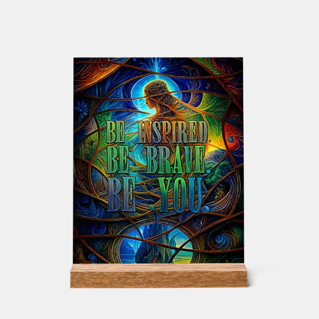 werden acrylschild (Vorderseite)