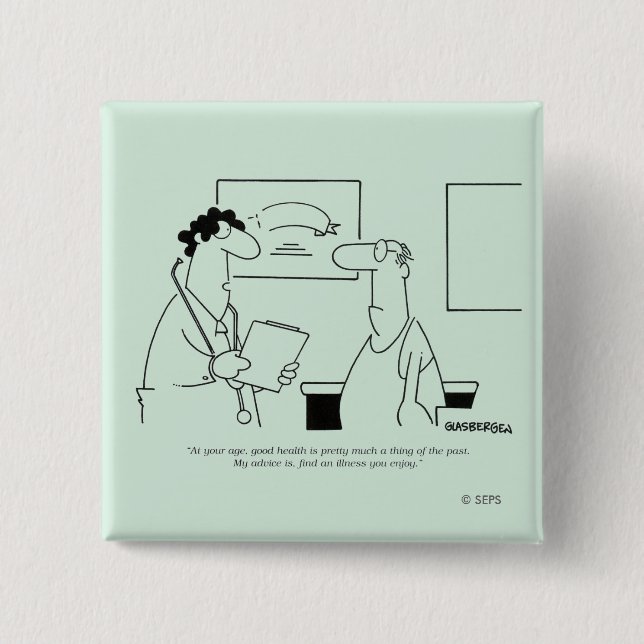 Werden älter button (Vorderseite)