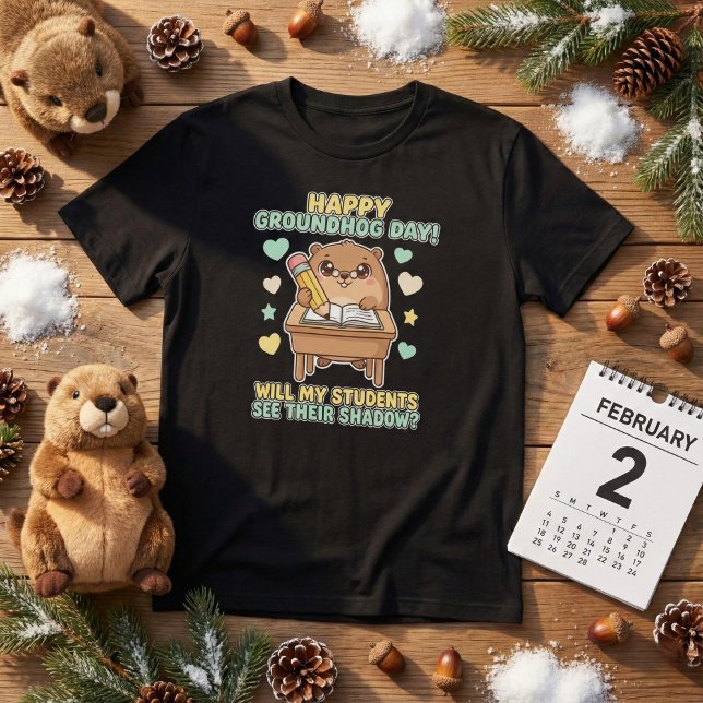 Werden meine Schüler ihren Schatten sehen Lustiger T-Shirt (Von Creator hochgeladen)