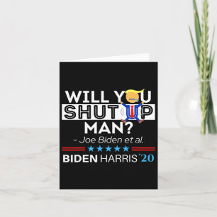 Werden Sie den Mann Joe Biden mit seinem Funny Ant Karte