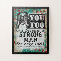 Werden Sie ein starker Mann - Funny Vintage Ad