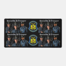 WERDEN SIE EIN TROOPER SCHREIBTISCHUNTERLAGE