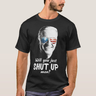 Werden Sie einfach aufhören, Mann Joe Biden für de T-Shirt