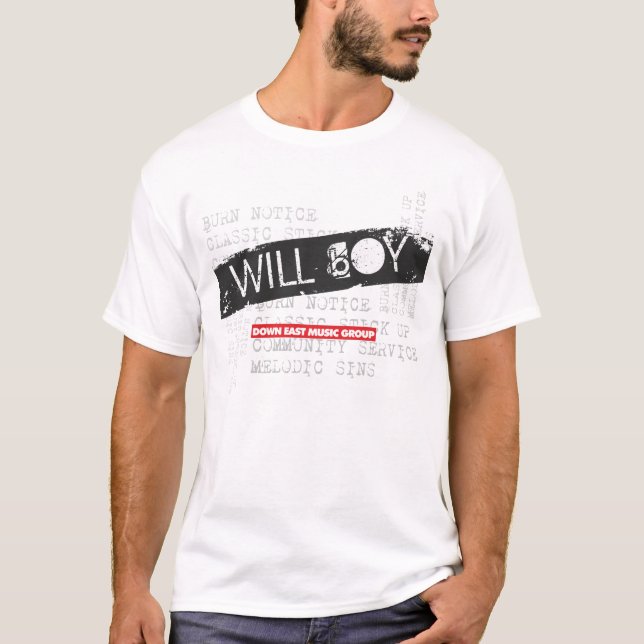 Werden Sie Junge bescheidener Mumble T-Shirt (Vorderseite)