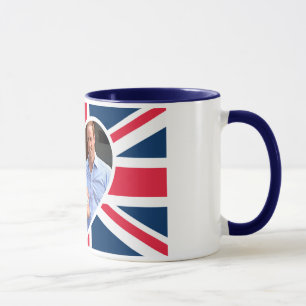 Werden Sie, Kate, Prinz George - britische Flagge Tasse