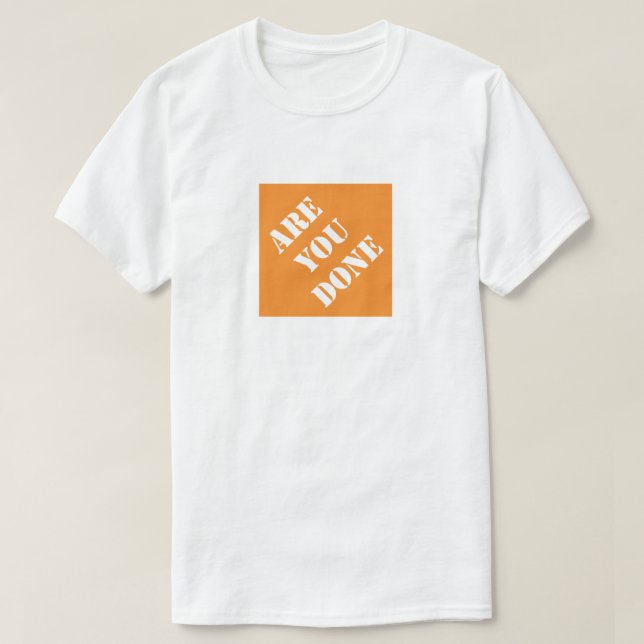 Werden Sie lustigen Vater erledigen humorvolle Vat T-Shirt (Design vorne)