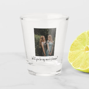 Werden Sie mein benutzerdefiniertes Foto für die T Schnapsglas