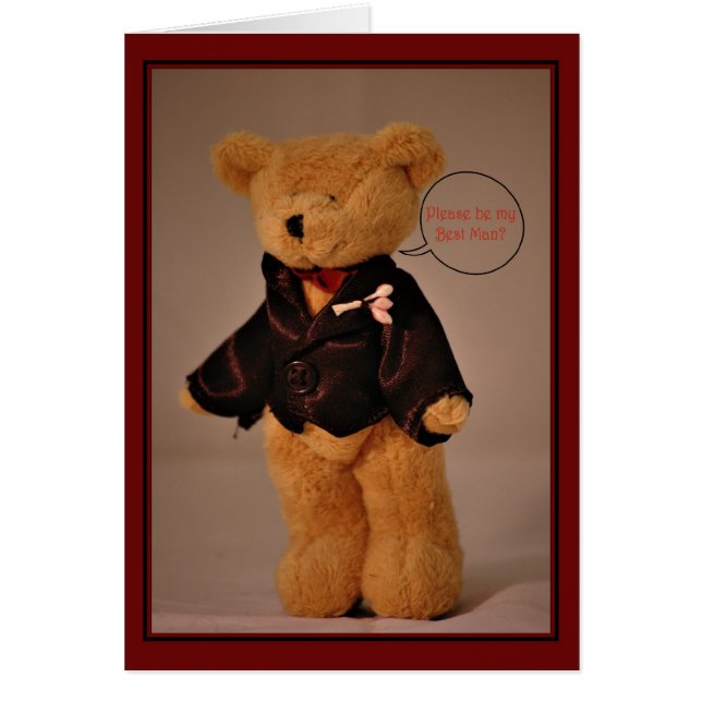 Werden Sie mein Bestman sein? (Vorne)