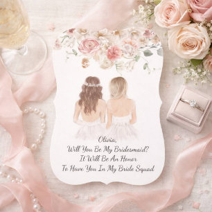 WERDEN SIE MEIN BRIDEMAID-VORSCHLAG SEIN? SAVE THE DATE