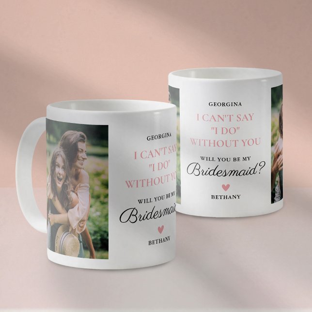 Werden Sie mein Bridesmaid 2 Foto sein? Kaffeetasse (Von Creator hochgeladen)