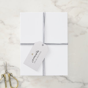 Werden Sie mein Bridesmaid-Herz-Fab-Geschenk-Tag Geschenkanhänger
