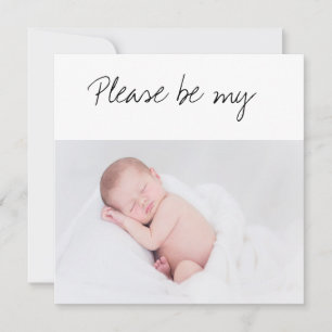 Werden Sie mein Foto der Gottesmutter sein? Karte