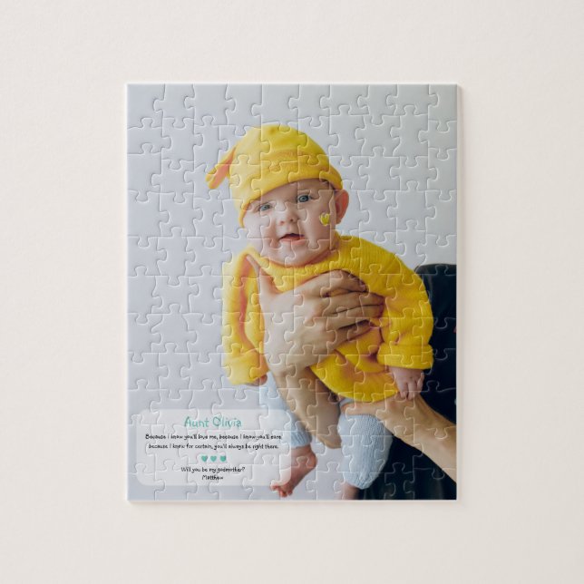 Werden Sie mein Foto für mein Mutterprojekt sein? Puzzle (Vertikal)