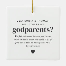 Werden Sie mein Foto sein? Keramikornament