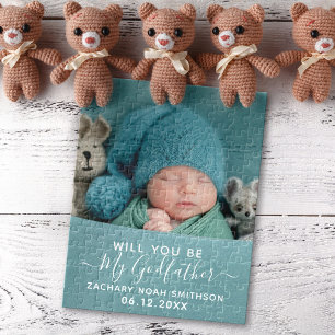 Werden Sie mein göttliches, Personalisiertes Foto Puzzle