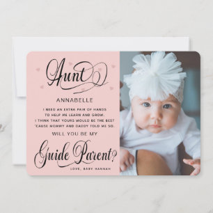 Werden Sie mein Leitfaden Eltern-Foto?