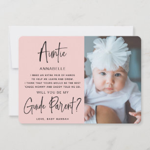 Werden Sie mein Leitfaden Eltern-Foto?