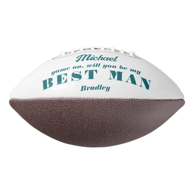 Werden Sie mein TRAUZEUGE sein, der einen Personal Football (Gedreht 270)