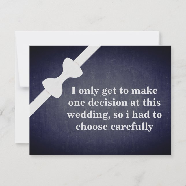 Werden Sie mein Trauzeuge sein? Einladung (Vorderseite)