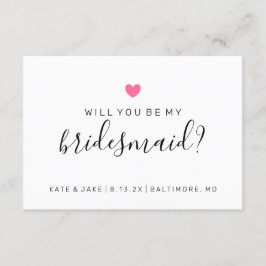 Werden Sie mein überragendes dunkelrosa Herz sein? Einladung