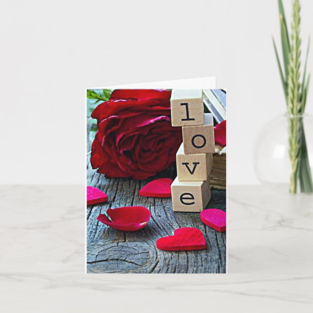 WERDEN "SIE" "MEIN" VALENTINE SEIN KARTE (Vorderseite)