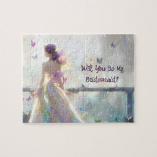 Werden Sie meine Braut und meine Schmetterlinge se Puzzle