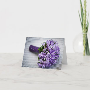 Werden Sie meine Bridesmaid Bouquet-Grußkarte sein Einladung