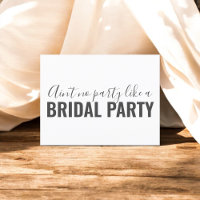 Werden Sie meine Bridesmaid-Funny White-Einladung?