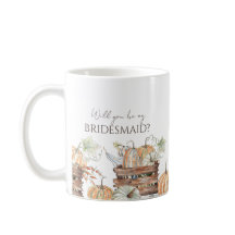Werden Sie meine Bridesmaid Herbstdekor sein?