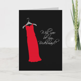 "Werden Sie meine Bridesmaid sein?" Einladung