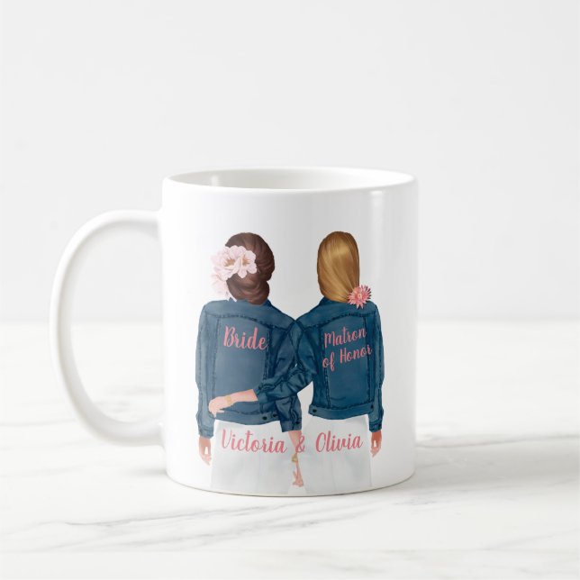Werden Sie meine Ehrenkollegin Jean Jacket Tasse s (Links)