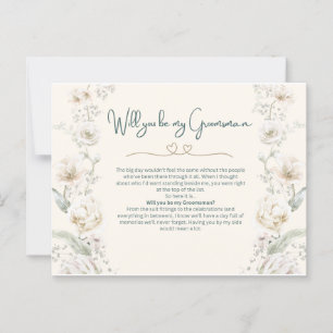 Werden Sie meine Trauzeugen sein - Vorschlag Postkarte