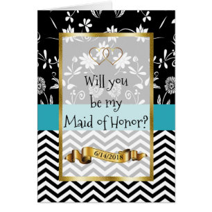 Werden Sie meine Trauzeugin-Karte sein?