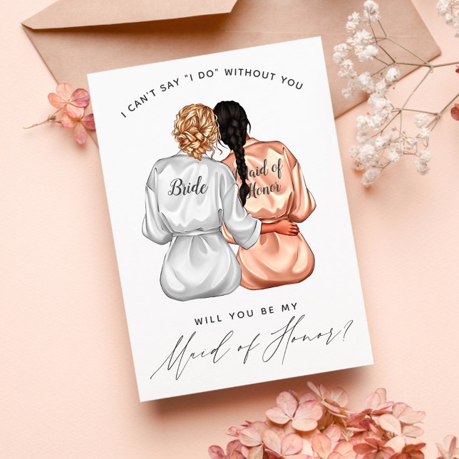 Werden Sie meine Trauzeugin sein? Mädchen aus Seid Einladung (Von Creator hochgeladen)