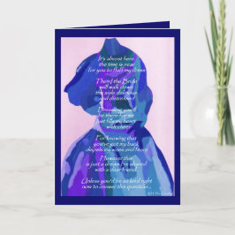 "Werden Sie meine Trauzeugin sein" Winter II Card Einladung