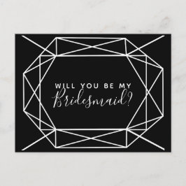 Werden Sie meine überragende Postkarte geometrisch