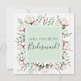 Werden Sie meine überwältigende rustikale Südwolle Einladung