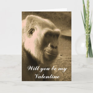 Werden Sie meine Valentine_ Card sein? Feiertagskarte