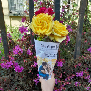 Werden Sie meine Valentine-Zeitung sein unsere Lie Geschenkpapier Set