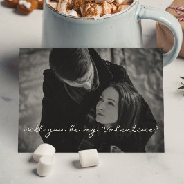 Werden Sie meine Valentinskarte sein? Feiertagskarte