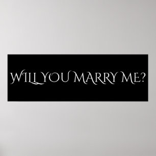 WERDEN SIE MICH VERHEIRATEN? - Banner "x12" Poster