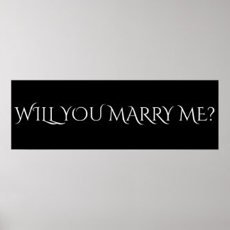 WERDEN SIE MICH VERHEIRATEN? - Banner "x12" Poster
