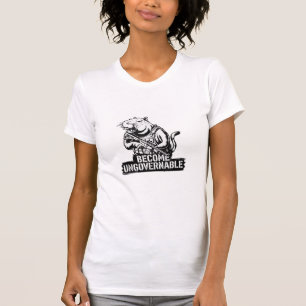 Werden Sie unregierbar Baby Moo Deng Funny Sprichw T-Shirt