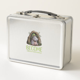 Werden Sie unregierbarer Tank-Top Metall Brotdose