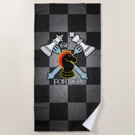 WERDEN VERZERRT STRANDTUCH