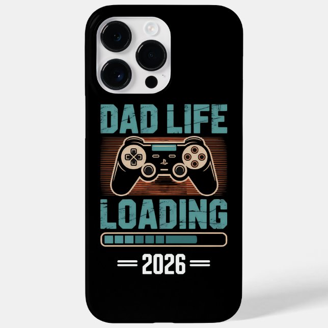 Werdender Vater Dad Leben Lädt 2026 Case-Mate iPhone Hülle (Rückseite)
